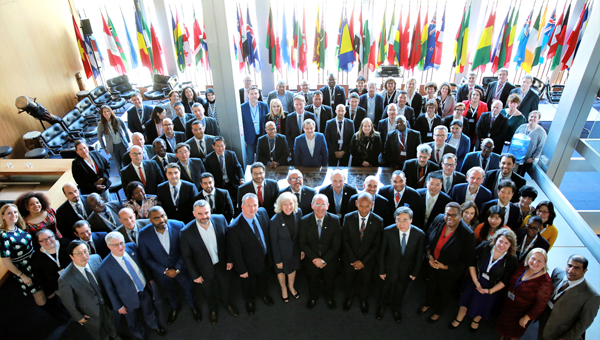 Participants at the SPS General Assembly, March 2019