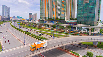 SPS Vietnam delivery lorry